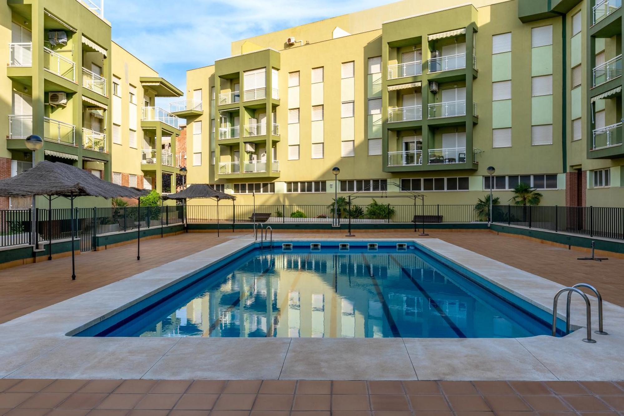 Bonito Apartamento En La Playa Con Piscina トレヌエバ エクステリア 写真